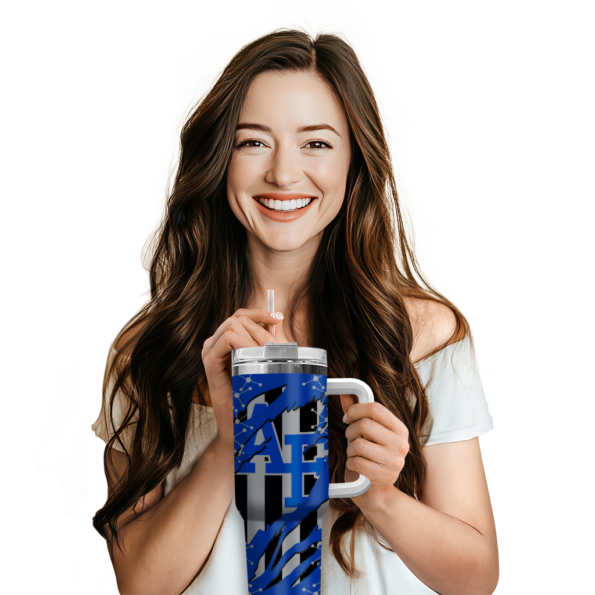 custom air force falcons claw cut blue black curved tumbler premium grade.webp
