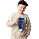 custom air force falcons hexagon armor blue curved tumbler best selling.webp