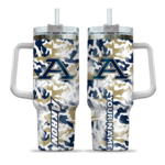 custom akron zips camo mashup blue white curved tumbler best selling.webp