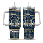 custom akron zips honey streaks blue curved tumbler best selling.webp