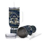 custom akron zips honey streaks blue curved tumbler best selling.webp