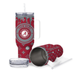 custom alabama crimson tide bullseye drips crimson curved tumbler best selling.webp