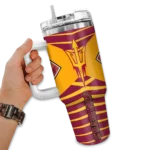 custom arizona state sun devils chevron layers maroon curved tumbler best selling.webp