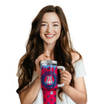custom arizona wildcats bullseye drips red curved tumbler best selling.webp