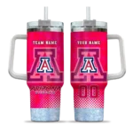 custom arizona wildcats geometric prism red curved tumbler best selling.webp