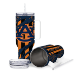 custom auburn tigers claw cut navy blue black curved tumbler best selling.webp