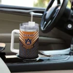 custom auburn tigers hex texture navy blue curved tumbler best selling.webp