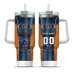 custom auburn tigers hexagon armor navy blue curved tumbler best selling.webp