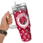 custom ball state cardinals bullseye drips red curved tumbler best selling.webp