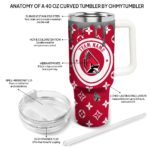 custom ball state cardinals bullseye drips red curved tumbler best selling.webp