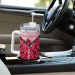custom ball state cardinals chevron stripe red curved tumbler best selling.webp