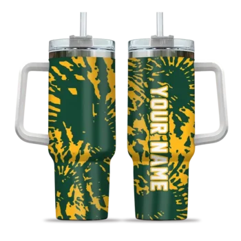 custom baylor bears burst swirl green curved tumbler best selling.webp