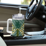 custom baylor bears chevron angle green curved tumbler best selling.webp