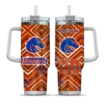 custom boise state broncos bold diamonds orange curved tumbler best selling.webp