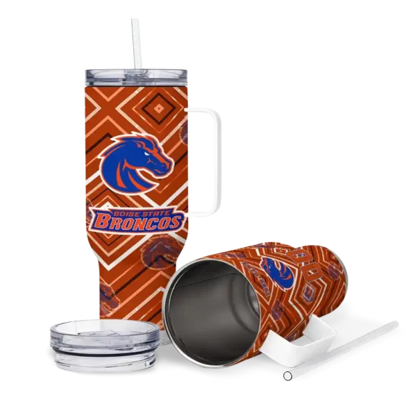 custom boise state broncos bold diamonds orange curved tumbler high quality.webp