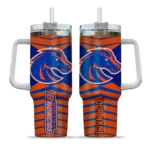 custom boise state broncos chevron layers orange curved tumbler best selling.webp