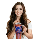 custom boise state broncos chevron layers orange curved tumbler best selling.webp