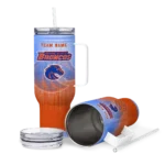 custom boise state broncos gradient dots orange curved tumbler best selling.webp