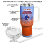 custom boise state broncos gradient dots orange curved tumbler best selling.webp