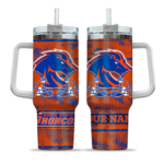 custom boise state broncos honey streaks orange curved tumbler best selling.webp