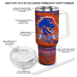 custom boise state broncos honey streaks orange curved tumbler best selling.webp