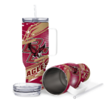 custom boston college eagles abstract paths maroon curved tumbler best selling.webp