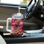 custom boston college eagles abstract paths maroon curved tumbler best selling.webp