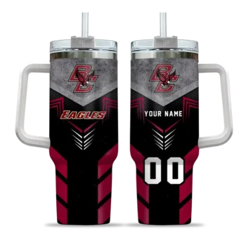 custom boston college eagles arrow armor maroon black curved tumbler best selling.webp