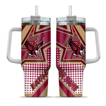 custom boston college eagles arrow burst maroon curved tumbler best selling.webp