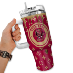 custom boston college eagles bullseye drips maroon curved tumbler best selling.webp