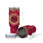 custom boston college eagles bullseye drips maroon curved tumbler best selling.webp