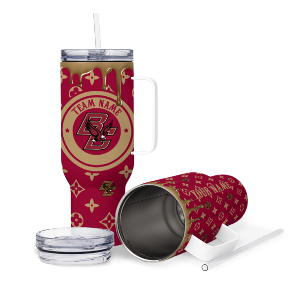 custom boston college eagles bullseye drips maroon curved tumbler high quality.webp