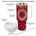 custom boston college eagles bullseye drips maroon curved tumbler best selling.webp