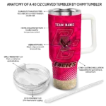 custom boston college eagles geometric prism maroon curved tumbler best selling.webp