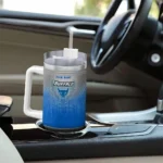 custom buffalo bulls gradient dots royal blue curved tumbler best selling.webp