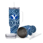 custom byu cougars bold diamonds blue curved tumbler best selling.webp