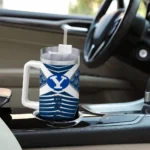 custom byu cougars chevron layers blue curved tumbler best selling.webp