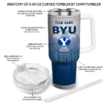 custom byu cougars gradient dots blue curved tumbler best selling.webp