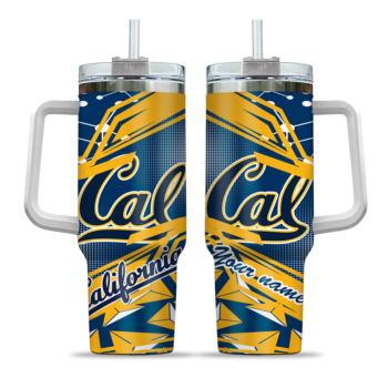 custom california golden bears abstract paths blue curved tumbler best selling.webp