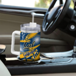 custom california golden bears abstract paths blue curved tumbler best selling.webp