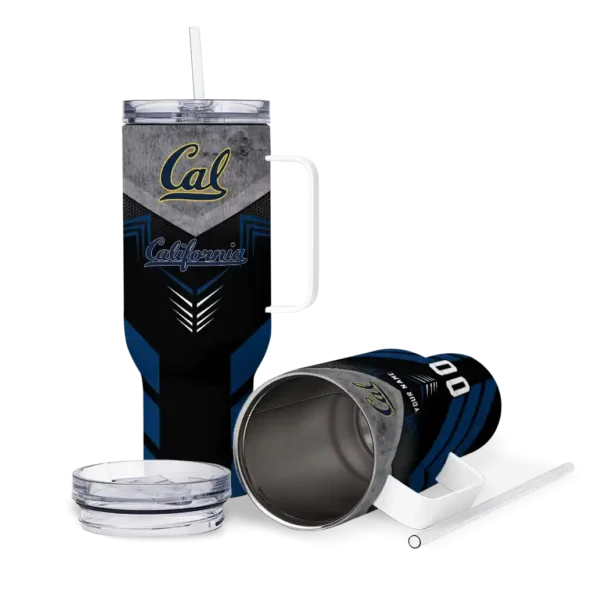 custom california golden bears arrow armor blue black curved tumbler high quality.webp
