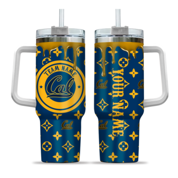 custom california golden bears bullseye drips blue curved tumbler best selling.webp