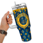 custom california golden bears bullseye drips blue curved tumbler best selling.webp