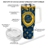 custom california golden bears bullseye drips blue curved tumbler best selling.webp