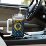 custom california golden bears bullseye drips blue curved tumbler best selling.webp
