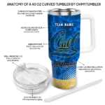custom california golden bears geometric prism blue curved tumbler best selling.webp