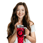custom cincinnati bearcats bullseye drips red curved tumbler best selling.webp