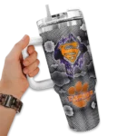 custom-clemson-tigers-superman-shield-orange-gray-curved-tumbler-best-selling.webp
