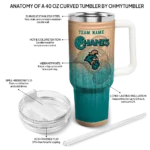 custom-coastal-carolina-chanticleers-gradient-dots-green-curved-tumbler-best-selling.webp