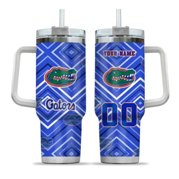 custom florida gators bold diamonds blue curved tumbler best selling.webp